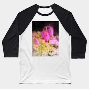 pink bleeding hearts #5, tinted Baseball T-Shirt